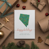 Carte JOYEUX VACANCES Chaleureuses Du Nevada