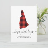 Carte JOYEUX VACANCES Chaleureuses Du New Hampshire (Debout devant)