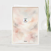 Carte Joyeux Valentines Coeurs de jour avec des noms per (Dos)