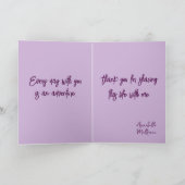 Carte Joyeux Valentines jour Coeurs Parties scintillant (Intérieur)