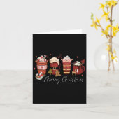 Carte Joyeux vêtement De Noël C'Est La Saison Noël Wah (Fleur jaune)