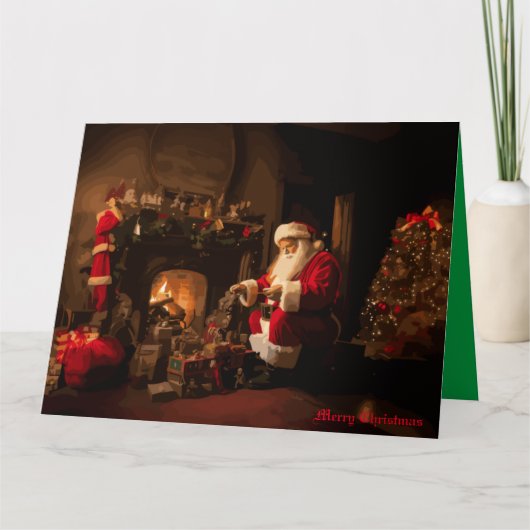 Carte Joyeux Vieux Saint Nicolas (Devant)