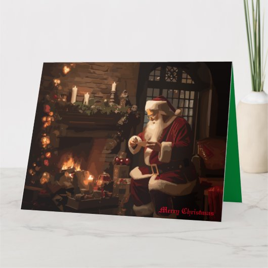 Carte Joyeux Vieux Saint Nicolas (Devant)