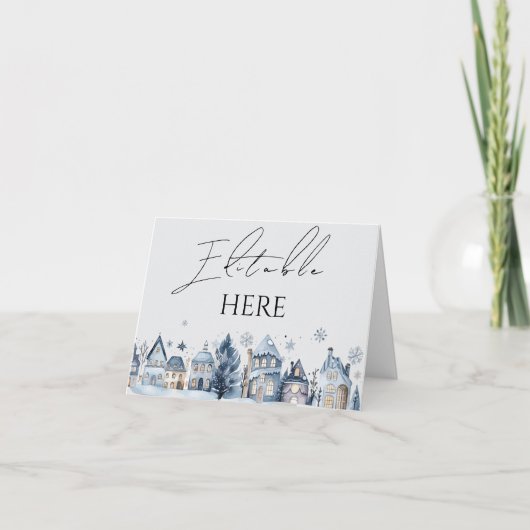 Carte Joyeux voeux de Noël (Devant)