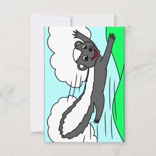 Carte Joyeux vol Skunk (Devant)