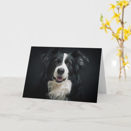 Carte Joyeux WoofDay (Fleur jaune)