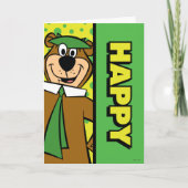 Carte Joyeux Yogi Bear (Devant)