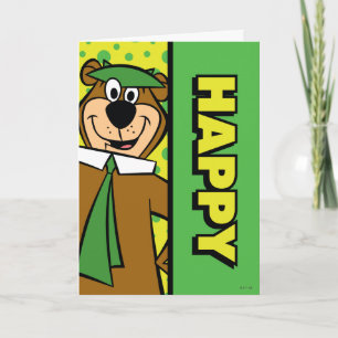 Carte Joyeux Yogi Bear