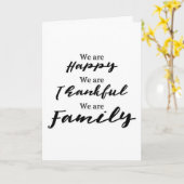 CARTE JOYEZ NOËL À LA ***MEILLEURE FAMILLE JAMAIS*** (Fleur jaune)