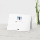 CARTE **JOYEZ NOËL DADDY** DE LA FILLE (Dos)