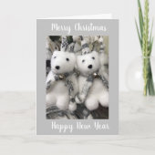 CARTE "JOYEZ NOËL ET UNE NOUVELLE ANNÉE TRÈS HEUREUSE" (Devant)