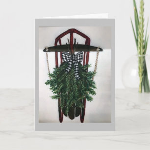 CARTE "JOYEZ NOËL ET UNE NOUVELLE ANNÉE TRÈS HEUREUSE"