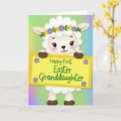 Carte Joyful Lamb Milestone Card (Fleur jaune)