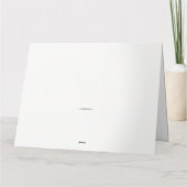 Carte Joyful Modern Script Red Christmas photo collage (Dos)