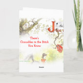 Carte JudeToo JT01, CARD, Crocodiles (Dos)