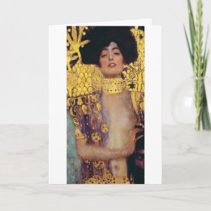 Carte Judith (Dame en or), Gustav Klimt