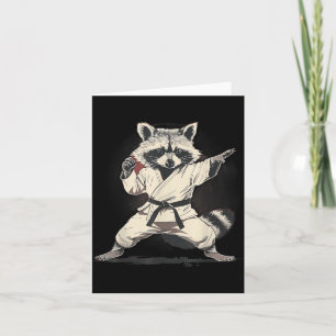 Carte Judo Raton Nature Kickboxing Taekwondo Arts Martia
