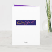 Carte Jugement drôle Singe - Vous Évaluer Anniversaire (Dos)