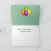 Carte Jugement Goose Funny Anniversaire (Intérieur)