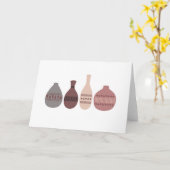 Carte Jugs Pottery (Fleur jaune)