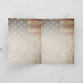 Carte Juillet 4 Jour de l'Indépendance Conception du dra (Intérieur)