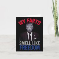 Juillet Drôle Trump Patriotique Mes Pets Sentent C
