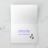 Carte Juin Anniversaire Pearl Heart (Intérieur)