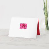 Carte Juin Anniversaire Rose Mois de naissance Fleur (Dos)