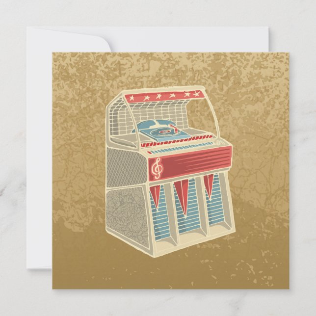 Carte Juke-box (Devant)