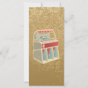 Carte Juke-box Grunge