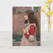 Carte Juliette | John William Waterhouse (Fleur jaune)
