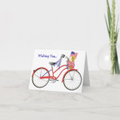Carte July Bicycle (Devant)