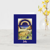 Carte July, les Tres Riches et Duc de Berry (Fleur jaune)