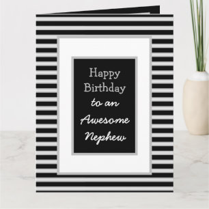 Carte Jumbo Black Personnalisé Joyeux Anniversaire Nephe