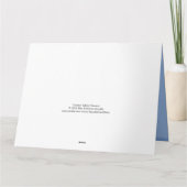 Carte JUMBO Nom personnalisé Retraite Félicitations (Dos)