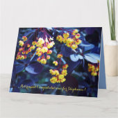 Carte JUMBO Nom personnalisé Retraite Félicitations (Devant)