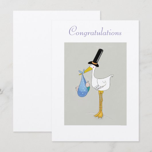 Carte Jumeaux (Devant / Derrière)