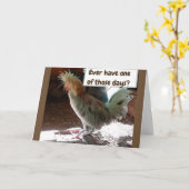 CARTE ***JUMELLE*** A UN MAUVAIS JOUR POUR SON ANNIVERSA (Fleur jaune)