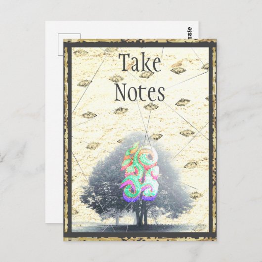 Carte Junction n° 13 : Prenez des notes sur tout (Devant / Derrière)