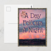 Carte Junction n° 20 : Un jour suit une nuit (Devant / Derrière)