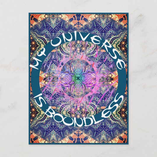 Carte Junction n° 26 : Mon Univers est sans fronti (Devant)