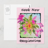 Carte Junction n° 38 : Chercher un nouveau bouquet (Devant / Derrière)