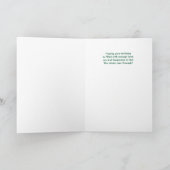 Carte June Birthday Pink Roses with Butterflies (Intérieur)