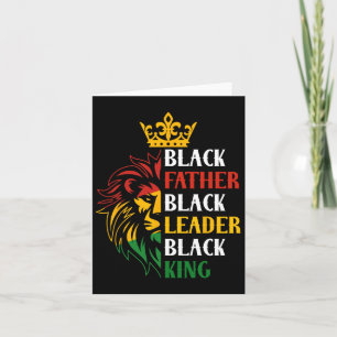 Carte Junet19e Fête des pères Black Men