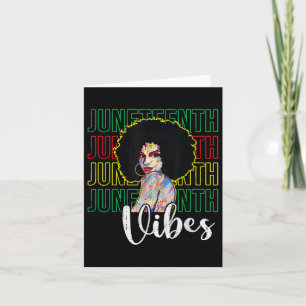 Carte Junetdix Vibes Liberté - 19 juin 1865 Africain