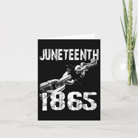 Carte Juneteenth 1 (Devant)
