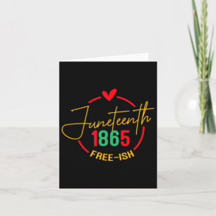 Carte Juneteenth Célébrant 2024 Depuis 1865 Célébrez J