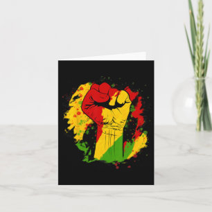 Carte Junetten Vibes Noir Histoire Rouge Jaune Vert Bl