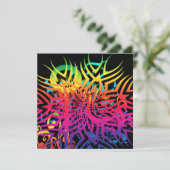 Carte Jungle Abstraite (Debout devant)