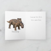 Carte Jungle Dinosaur (Intérieur)